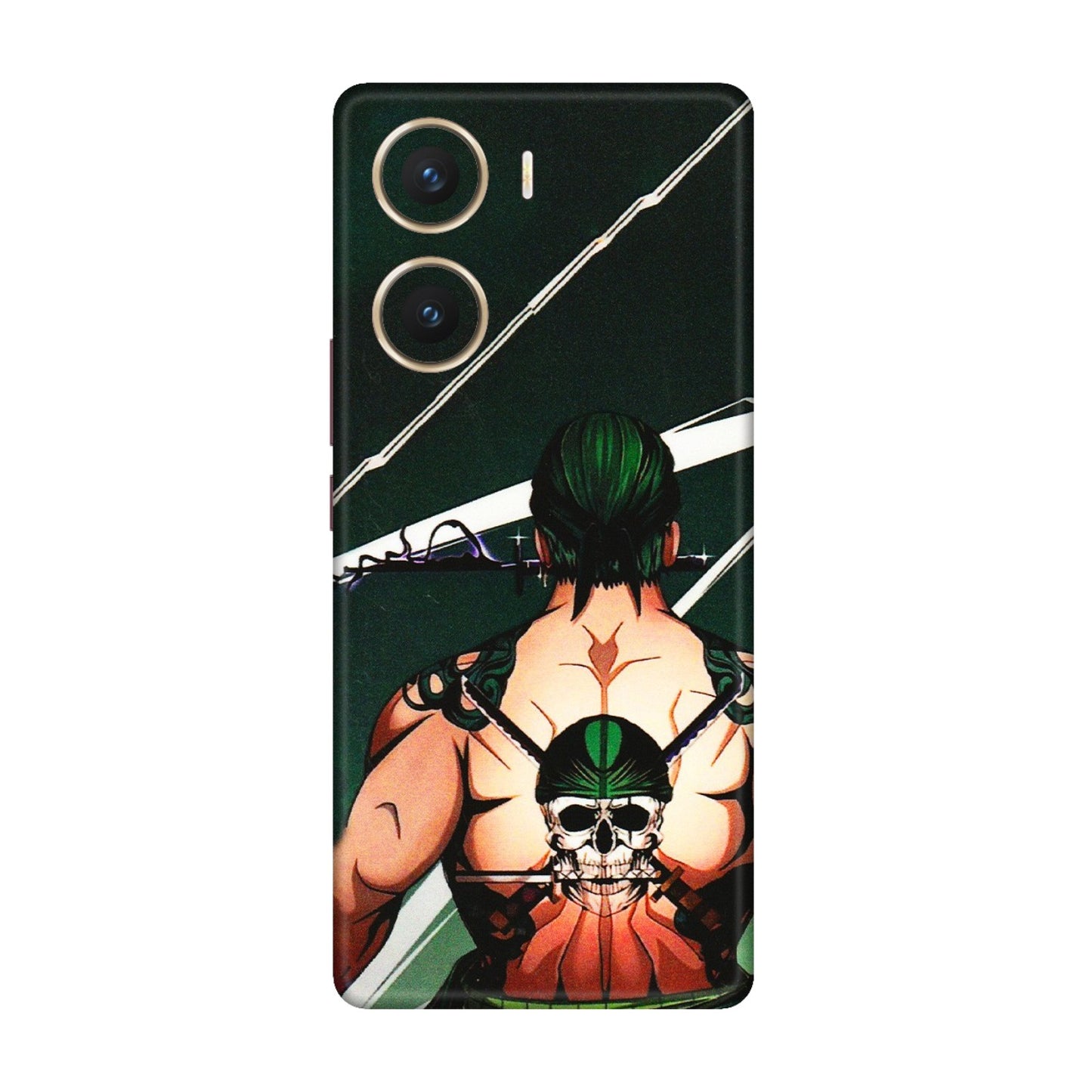 VIVO Z/V/X/T/U/S Series Phone Skins (All Models) - Zoro Anime - 3D Embossed Finish (L-23) Vivo V29e (5G)