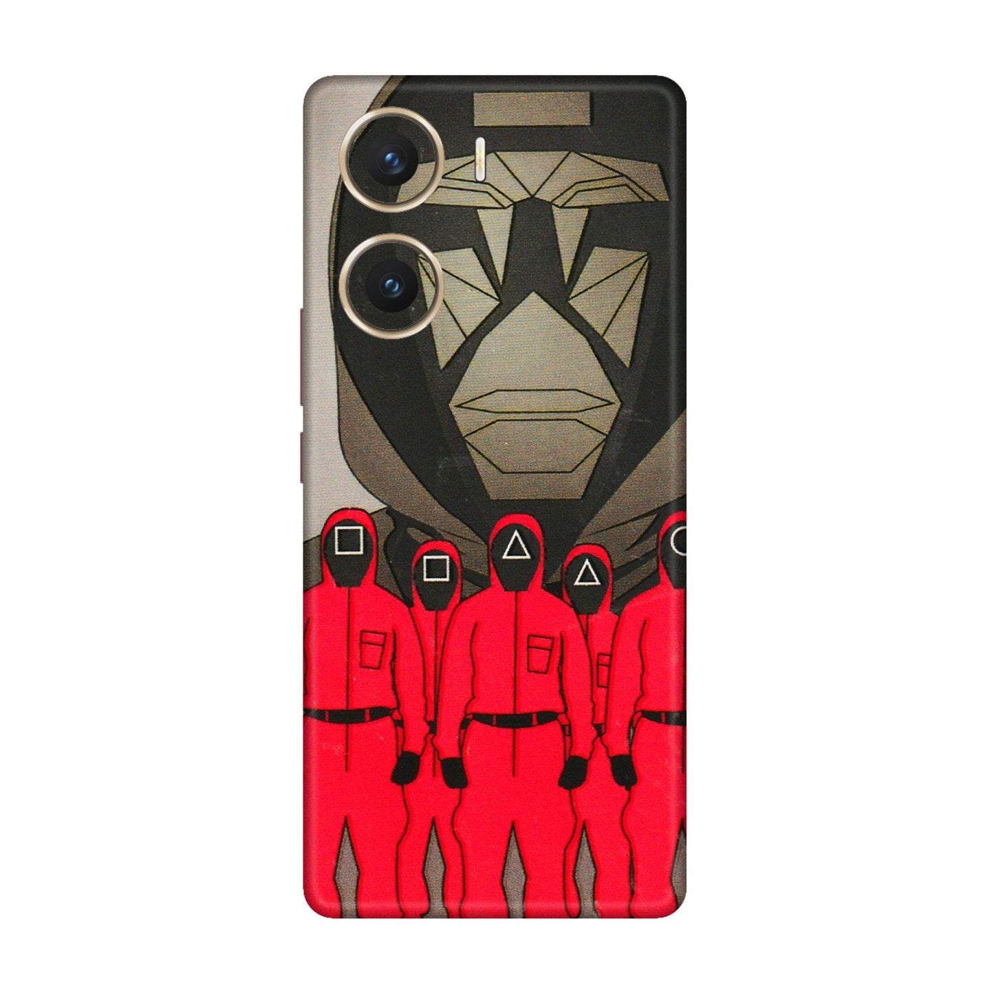 VIVO Z/V/X/T/U/S Series Phone Skins (All Models) - Squid Game Hero - 3D Embossed Finish (L-245) Vivo V29e (5G)