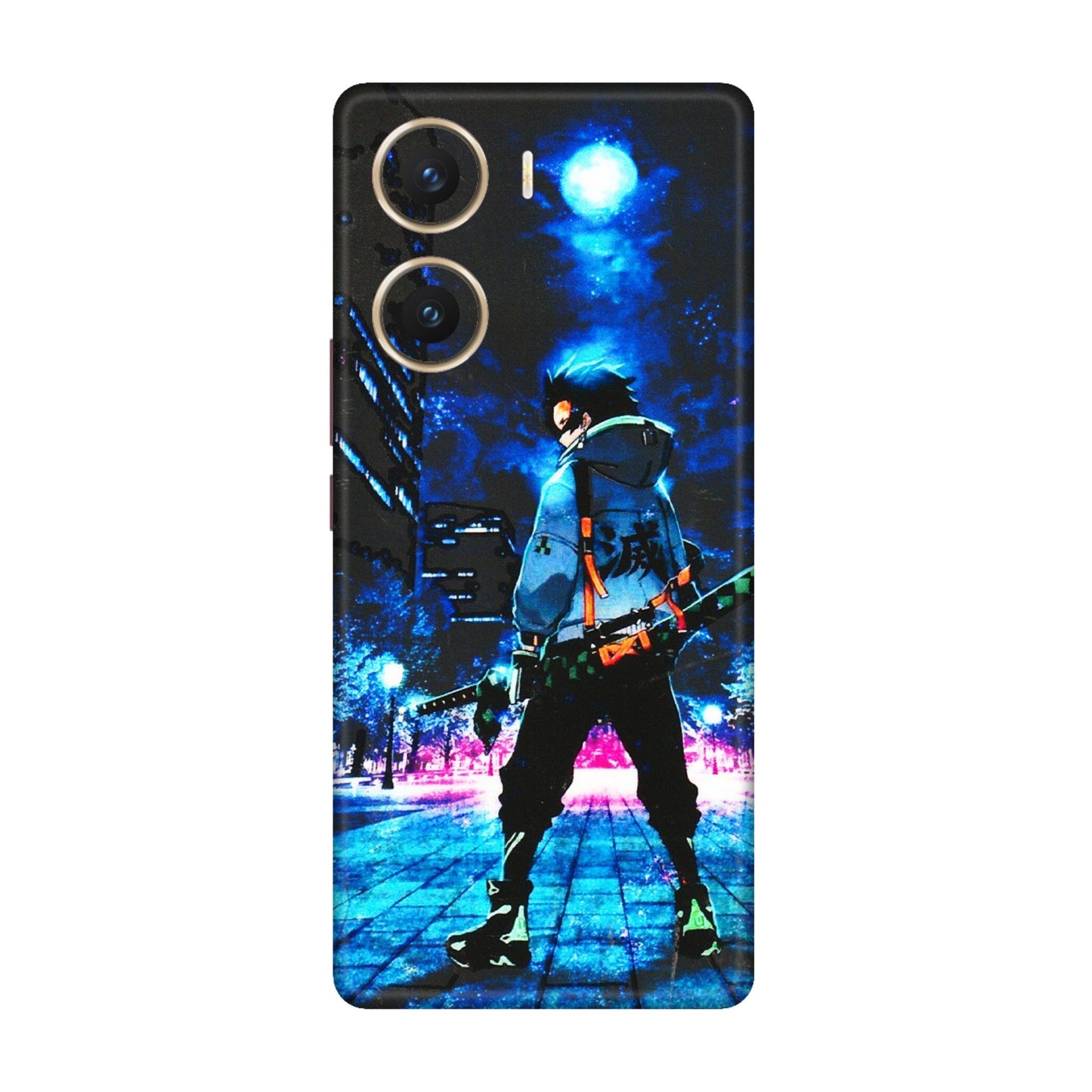 VIVO Z/V/X/T/U/S Series Phone Skins (All Models) - Demon Slayer Sword - 3D Embossed Finish (L-247) Vivo V29e (5G)
