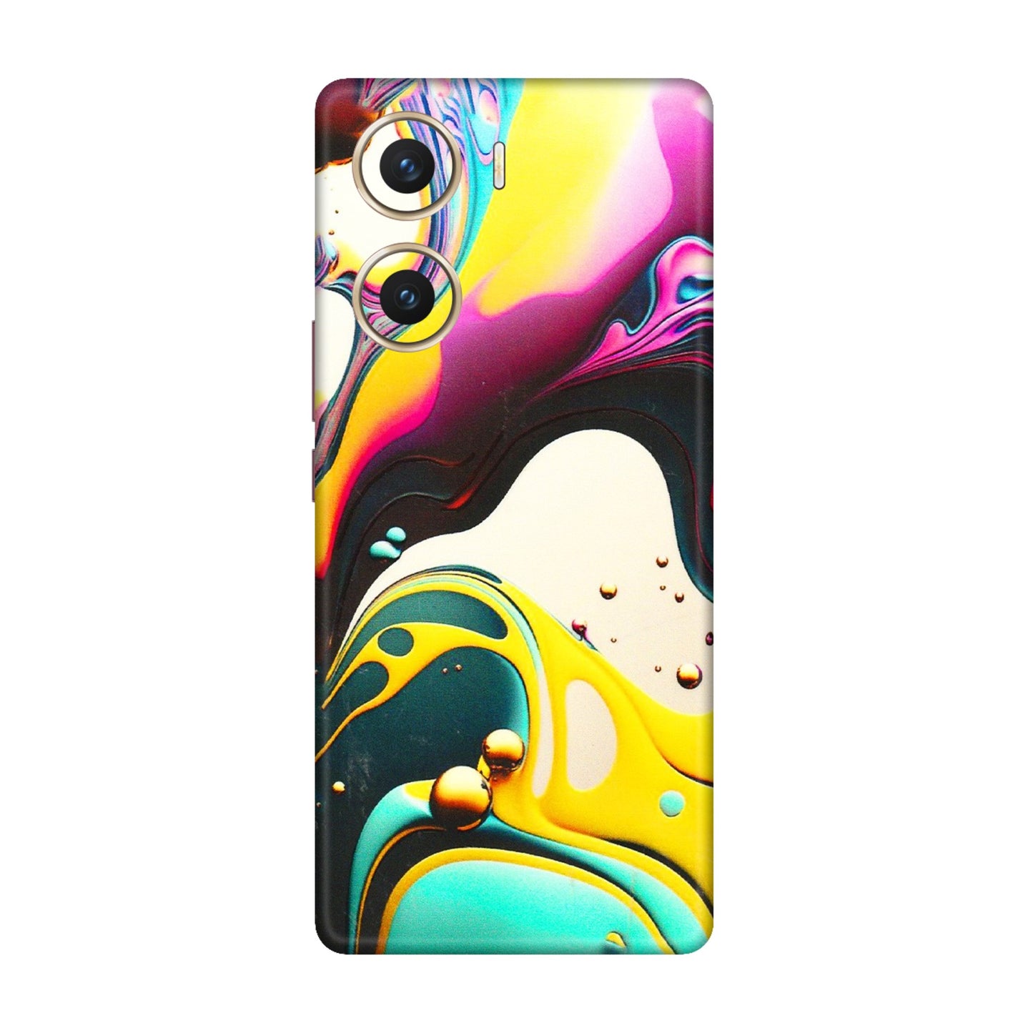 VIVO Z/V/X/T/U/S Series Phone Skins (All Models) - Multicolor Abstract pattern - 3D Embossed Finish (L-254) Vivo V29e (5G)