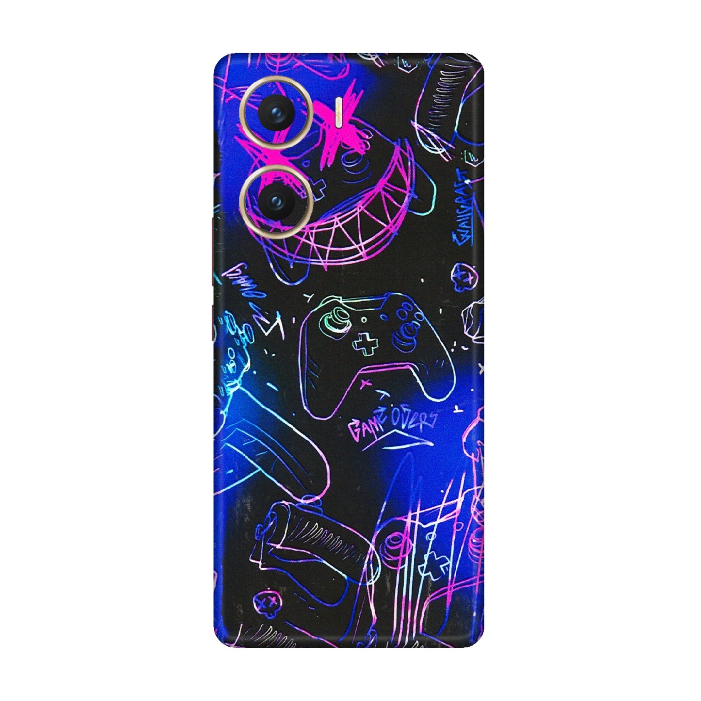 VIVO Z/V/X/T/U/S Series Phone Skins (All Models) - Gamers Paradise - 3D Embossed Finish (L-258) Vivo V29e (5G)