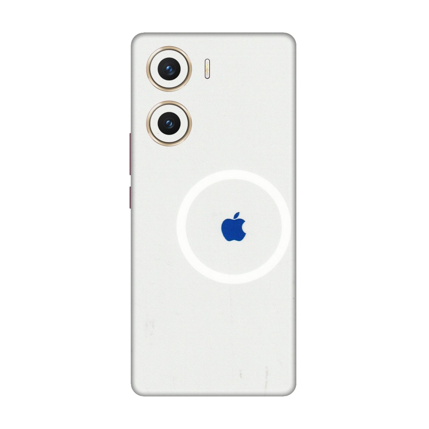 VIVO Z/V/X/T/U/S Series Phone Skins (All Models) - iPhone Magsafe Logo - 3D Embossed Finish (L-320) Vivo V29e (5G)