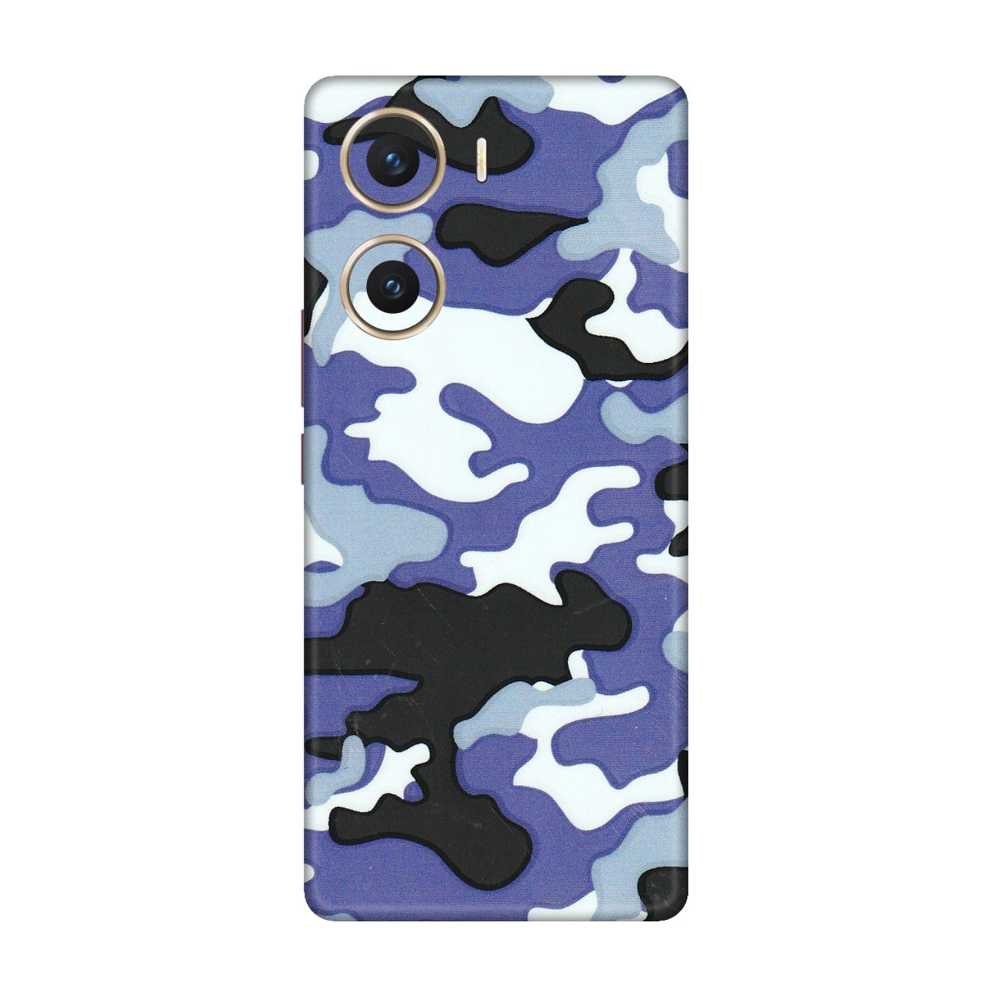 VIVO Z/V/X/T/U/S Series Phone Skins (All Models) - Powerfull Military Camoflauge - 3D Embossed Finish (L-49) Vivo V29e (5G)