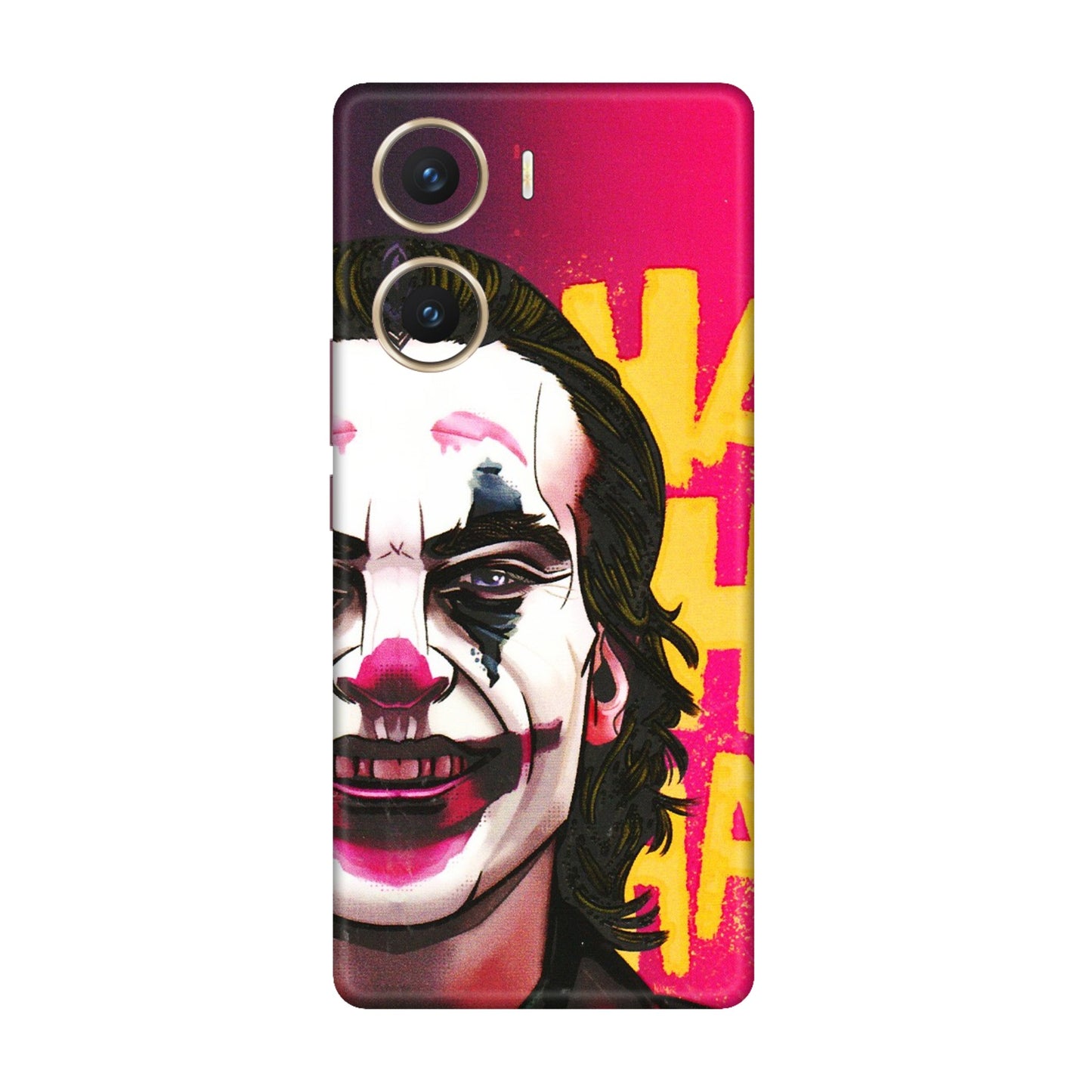 VIVO Z/V/X/T/U/S Series Phone Skins (All Models) - Joker Evil Laugh - 3D Embossed Finish (L-97) Vivo V29e (5G)