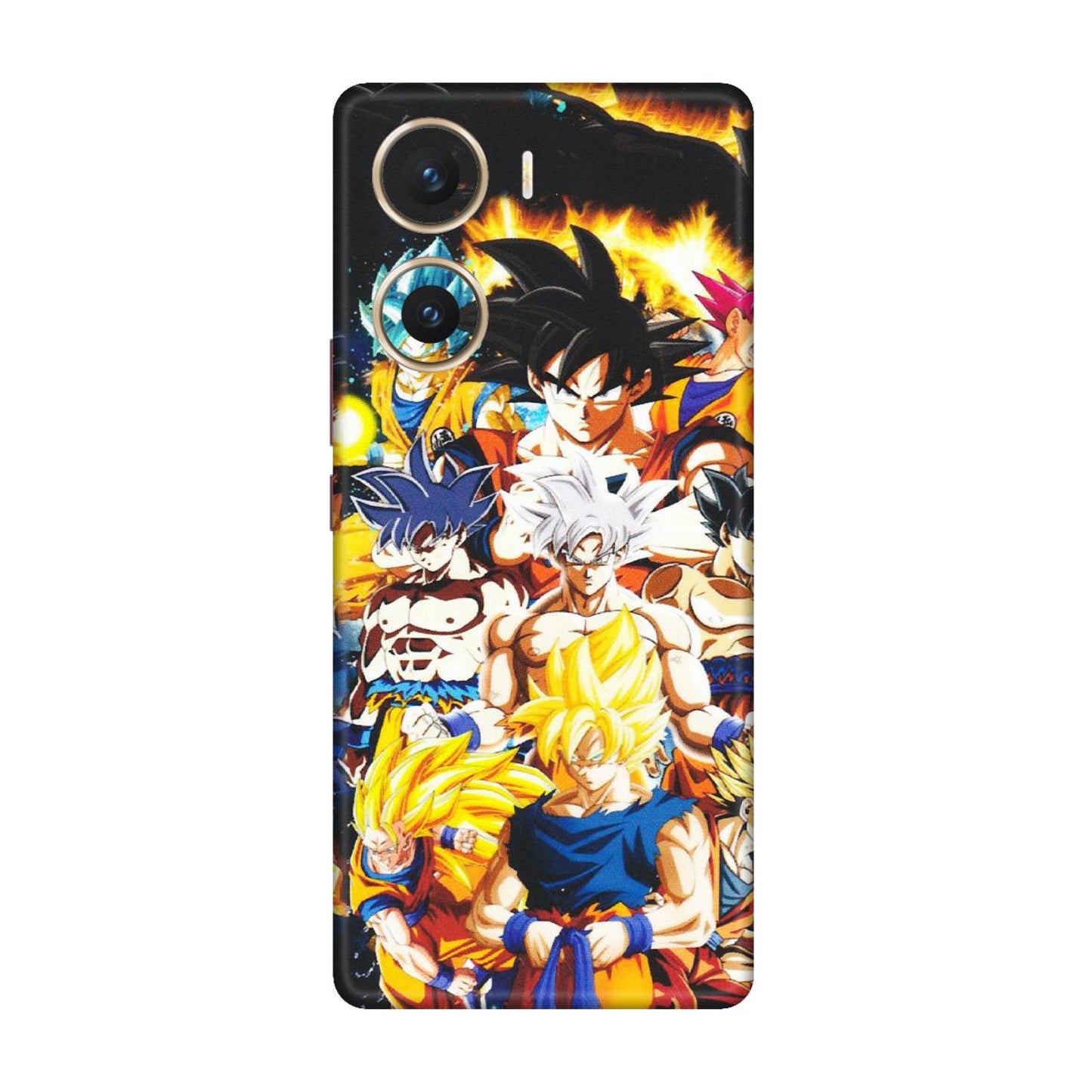 VIVO Z/V/X/T/U/S Series Phone Skins (All Models) - Ultimate Dragon Ball Z - Matte Finish (M-100) Vivo V29e (5G)