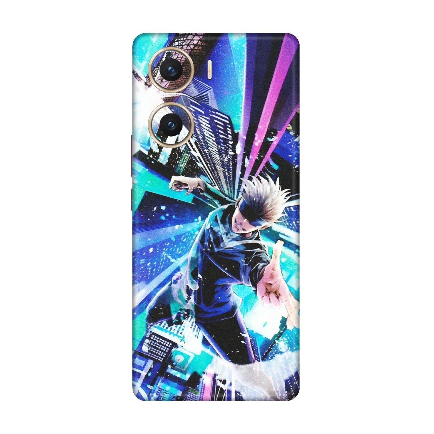 VIVO Z/V/X/T/U/S Series Phone Skins (All Models) - Manga Action Jujustu Kaisen Anime - Matte Finish (M-155) Vivo V29e (5G)