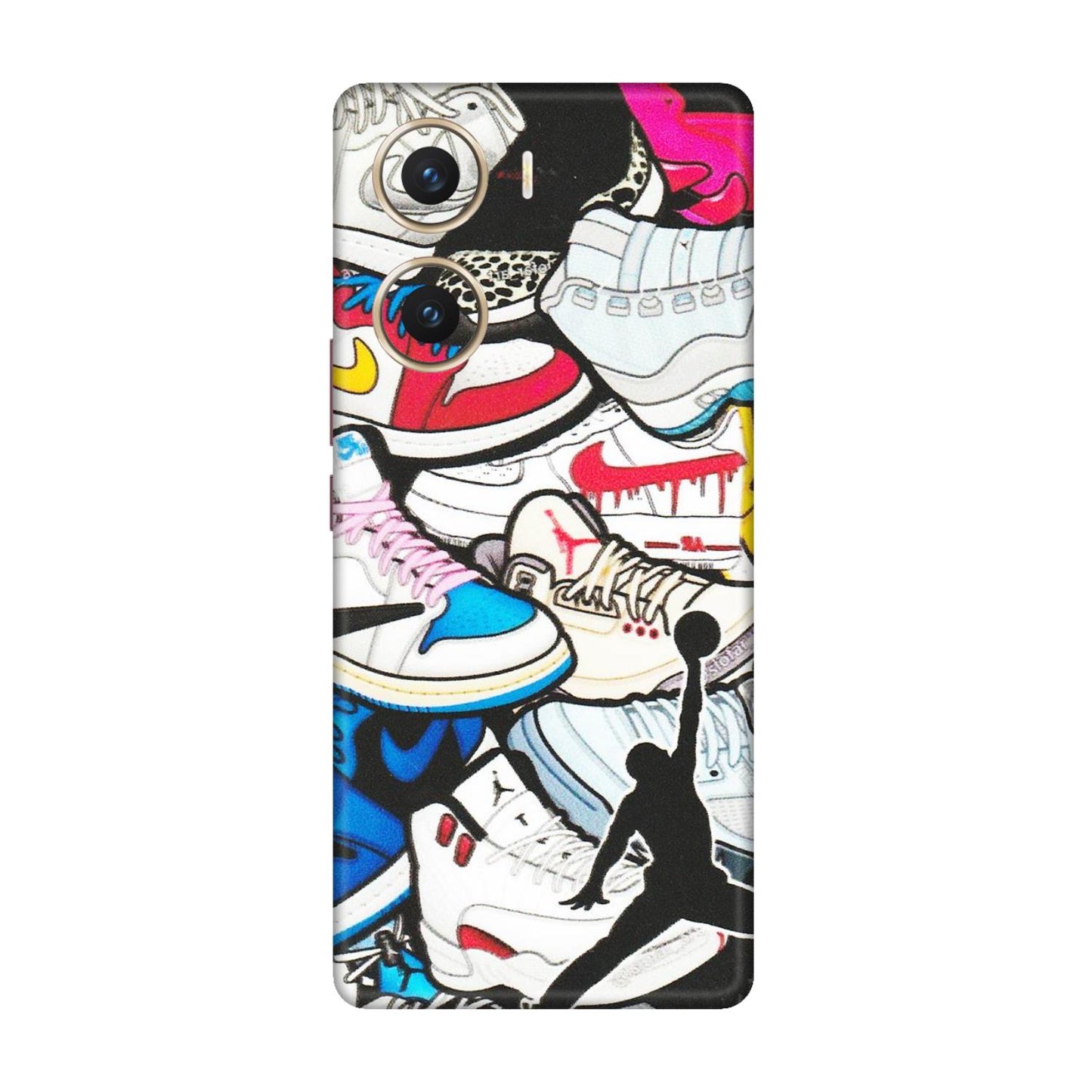 VIVO Z/V/X/T/U/S Series Phone Skins (All Models) - Jordan Sneakers Fan - Matte Finish (M-80) Vivo V29e (5G)