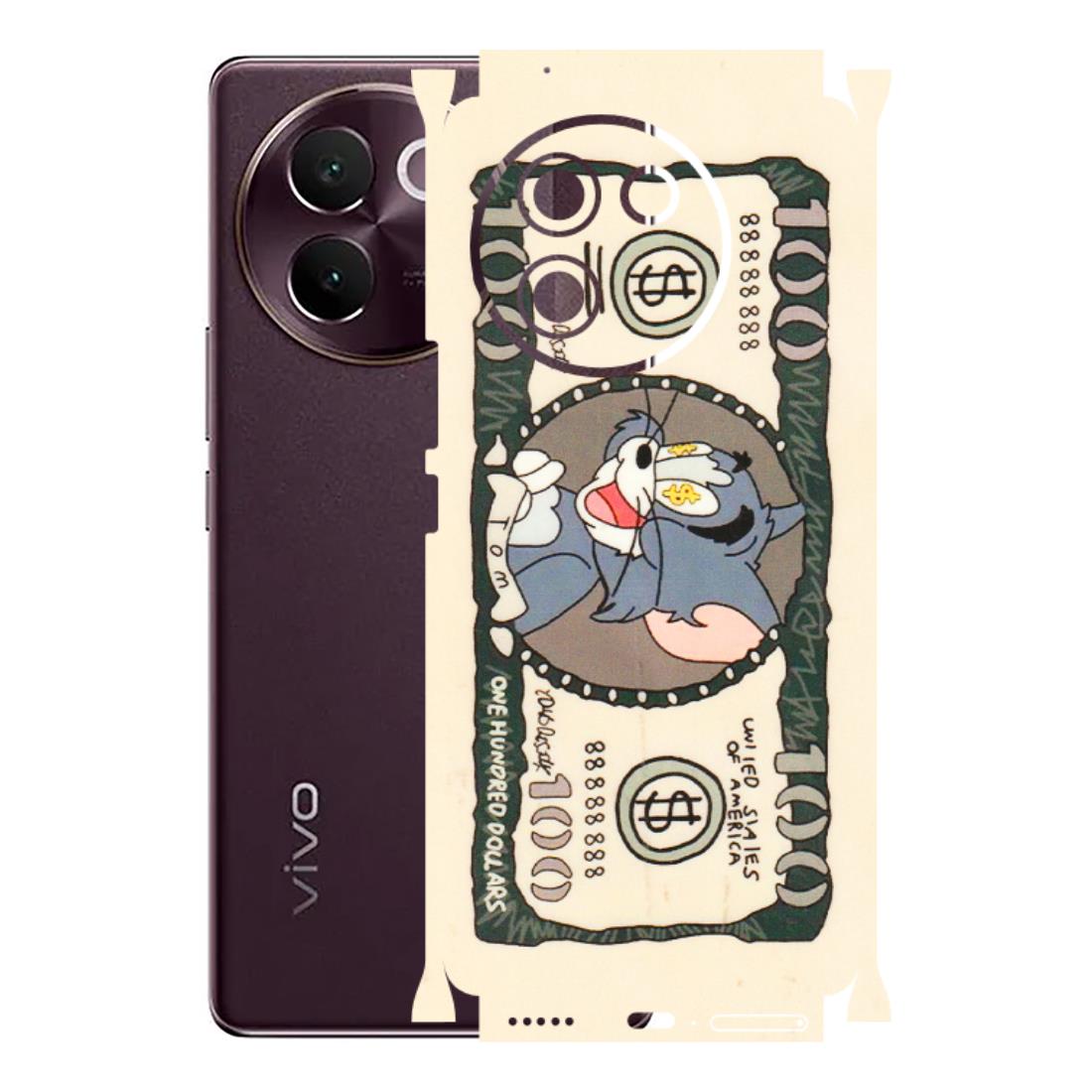 VIVO Z/V/X/T/U/S Series Phone Skins (All Models) - One Hundred Dollar Tom - Transparent Finish (T-16) Vivo V30E