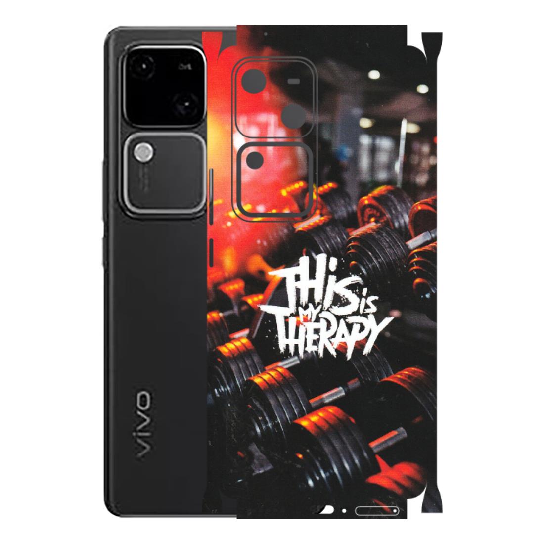 VIVO Z/V/X/T/U/S Series Phone Skins (All Models) - GYM Lover Therapy - Matte Finish (M-160) Vivo V30 5G