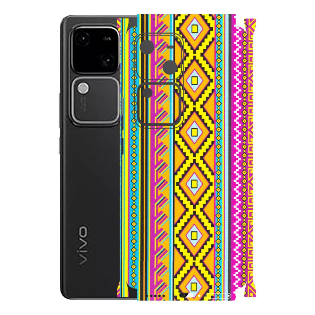 VIVO Z/V/X/T/U/S Series Phone Skins (All Models) - Thai illustration - Matte Finish (M-89) Vivo V30 5G