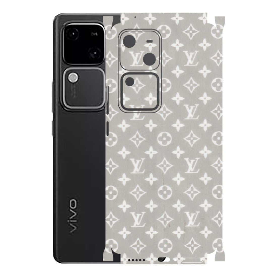 VIVO Z/V/X/T/U/S Series Phone Skins (All Models) - Luxury Brands Logo - Transparent Finish (T-07) Vivo V30 5G