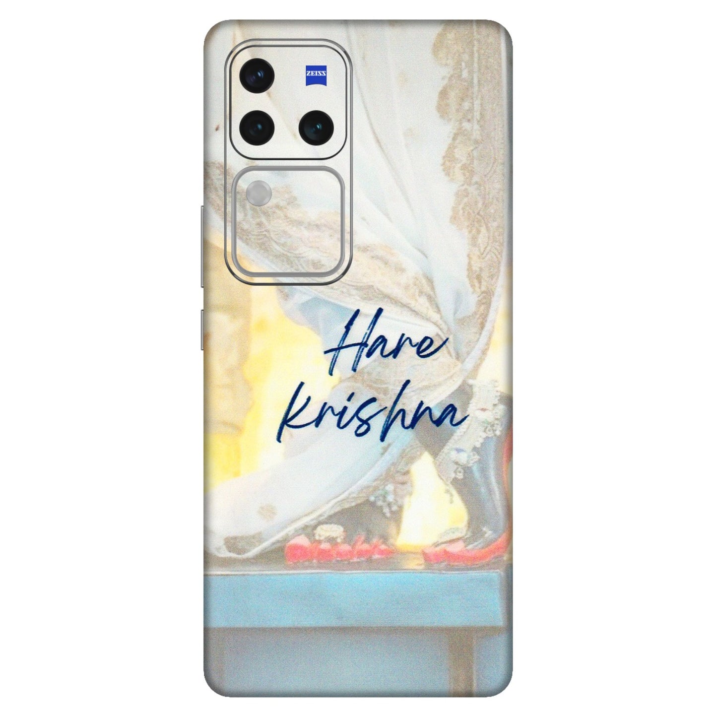 VIVO Z/V/X/T/U/S Series Phone Skins (All Models) - Hare Krishna - 3D Embossed Finish (L-03) Vivo V30 Pro (5G)