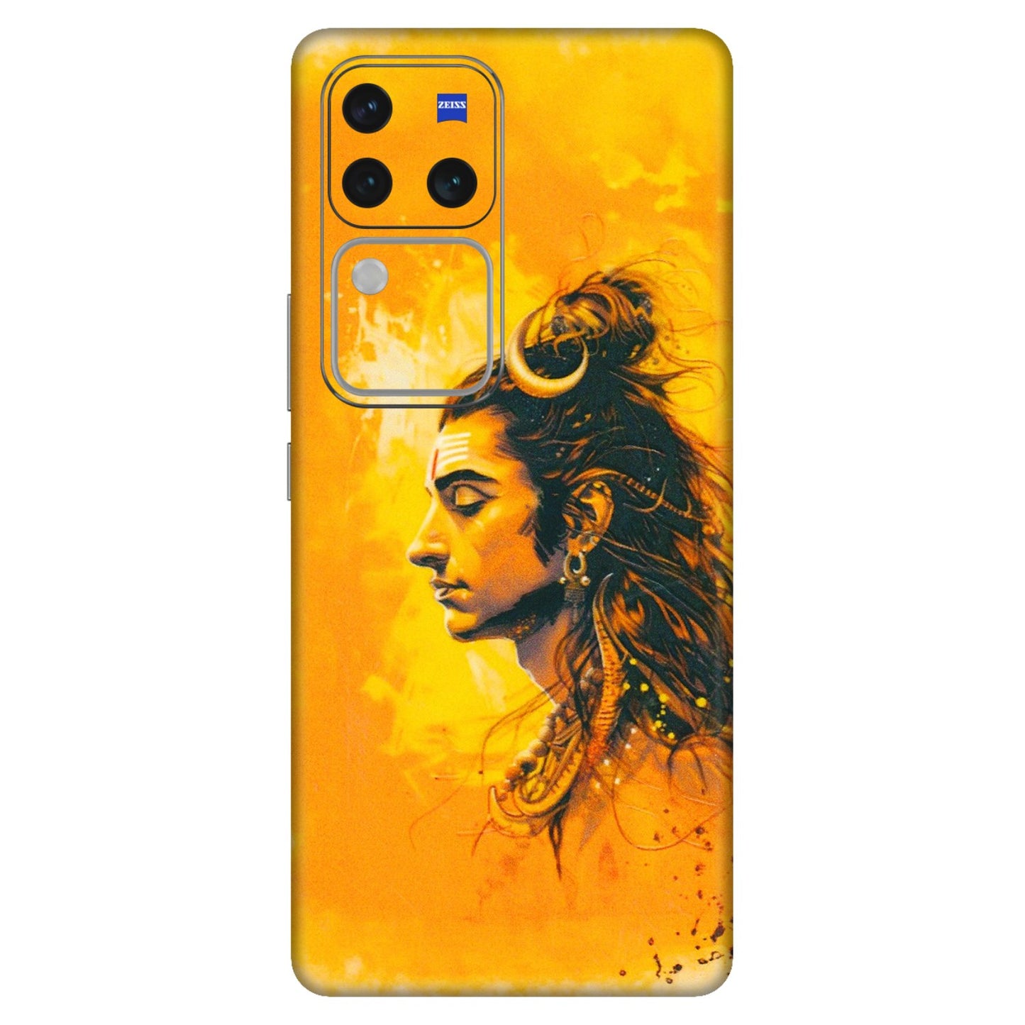 VIVO Z/V/X/T/U/S Series Phone Skins (All Models) - Shiv Shakti - 3D Embossed Finish (L-14) Vivo V30 Pro (5G)