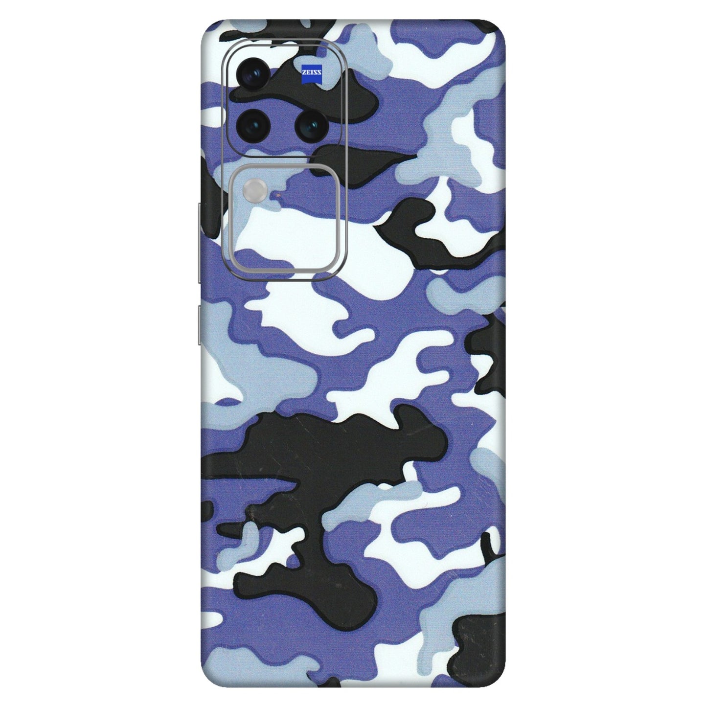 VIVO Z/V/X/T/U/S Series Phone Skins (All Models) - Powerfull Military Camoflauge - 3D Embossed Finish (L-49) Vivo V30 Pro (5G)