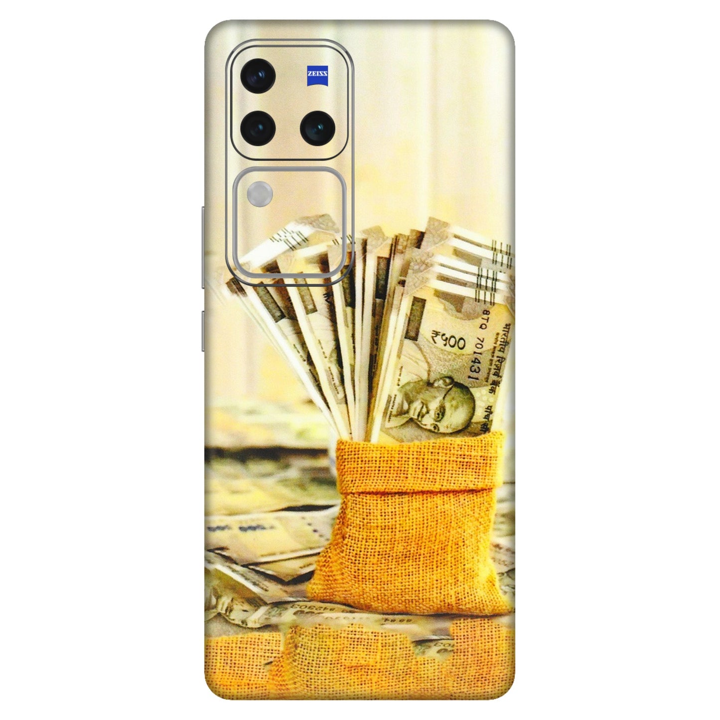 VIVO Z/V/X/T/U/S Series Phone Skins (All Models) - Show Me The Money - 3D Embossed Finish (L-52) Vivo V30 Pro (5G)