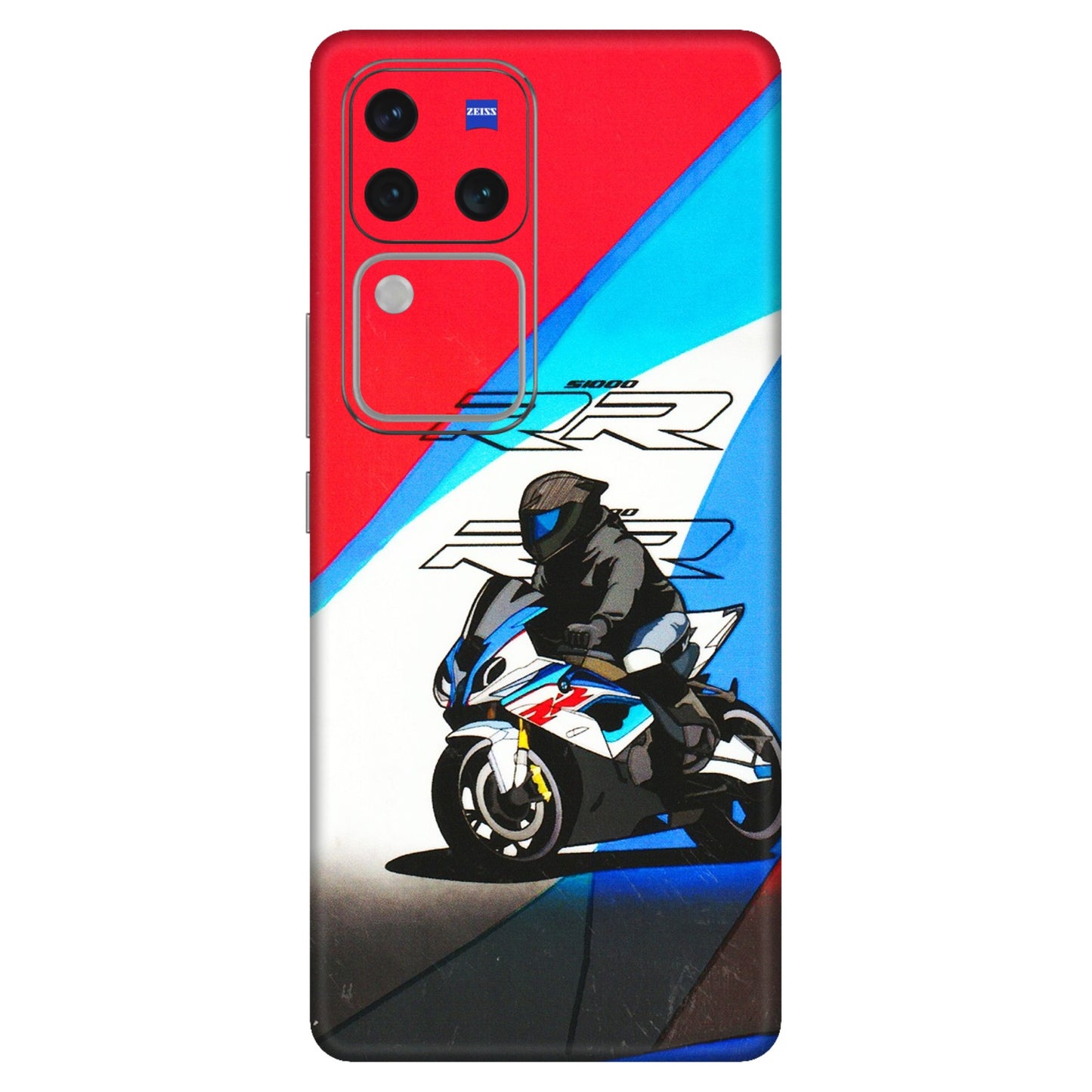 VIVO Z/V/X/T/U/S Series Phone Skins (All Models) - Bikers Love - 3D Embossed Finish (L-58) Vivo V30 Pro (5G)