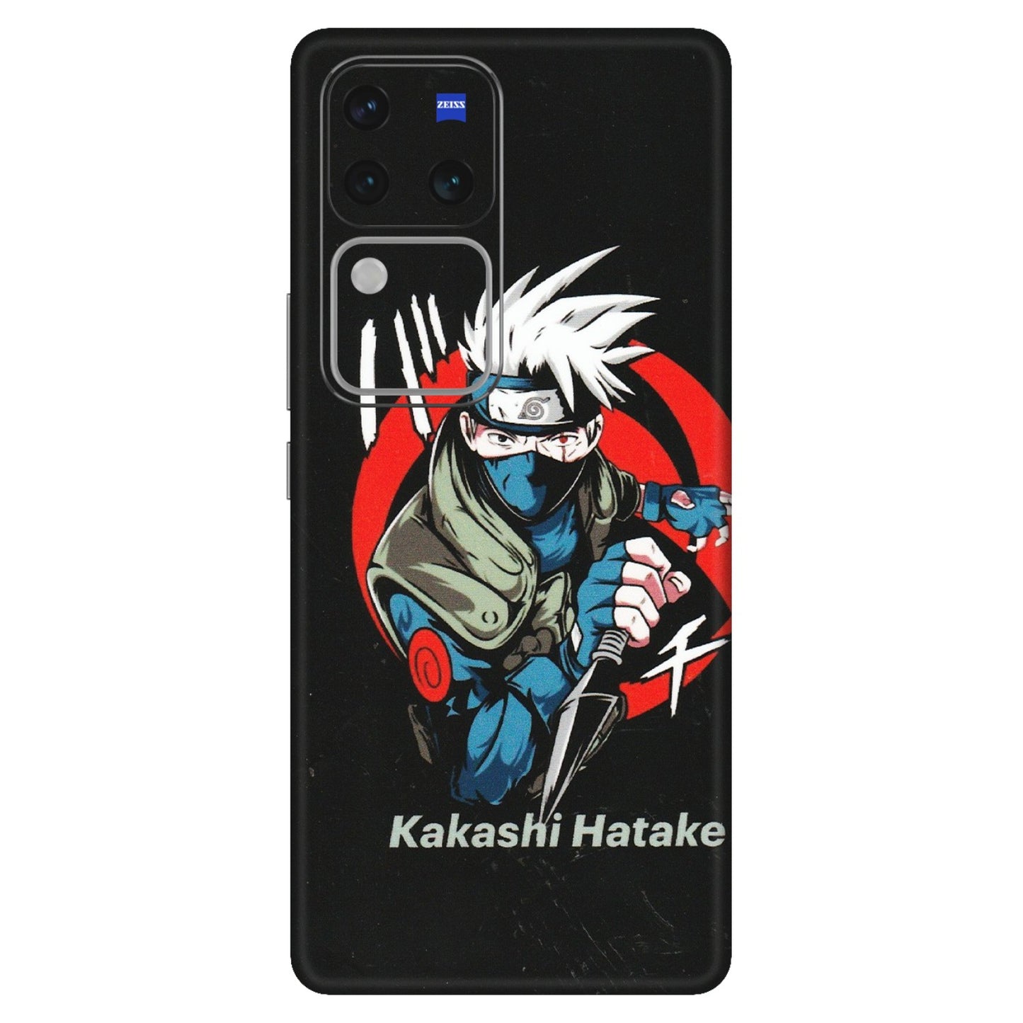VIVO Z/V/X/T/U/S Series Phone Skins (All Models) - Naruto Kakashi Hatake Killer - Matte Finish (M-114) Vivo V30 Pro (5G)