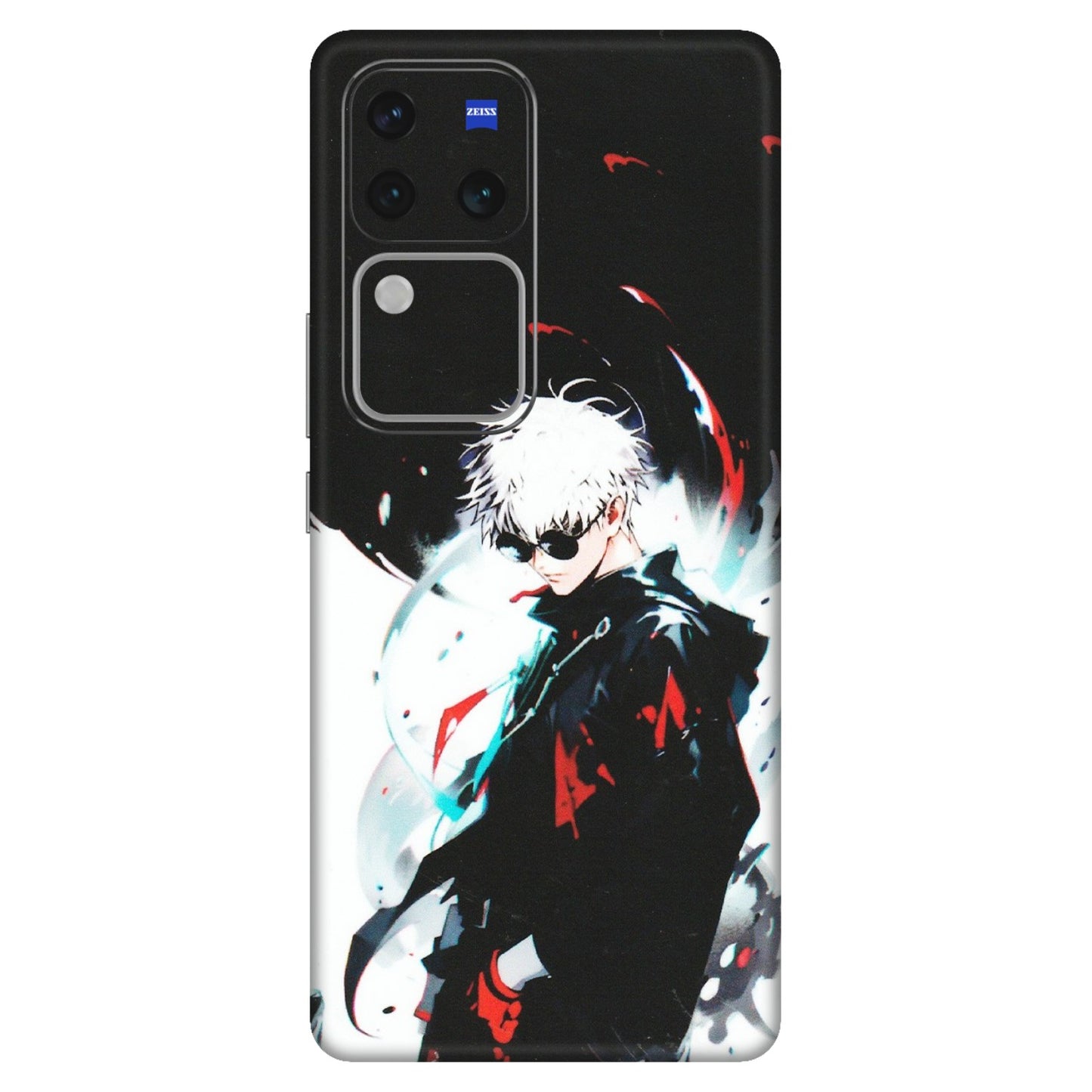 VIVO Z/V/X/T/U/S Series Phone Skins (All Models) - Gojo Powerful Charater Kaisen Anime - Matte Finish (M-144) Vivo V30 Pro (5G)