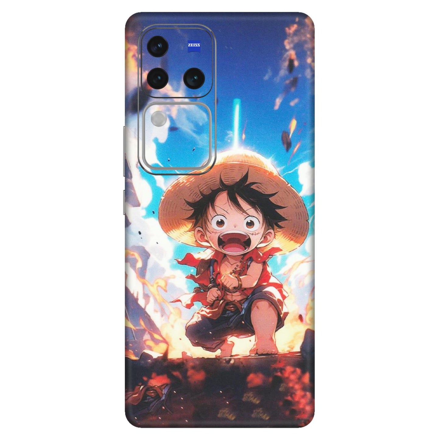 VIVO Z/V/X/T/U/S Series Phone Skins (All Models) - Toon One Piece Cute Character - Matte Finish (M-35) Vivo V30 Pro (5G)