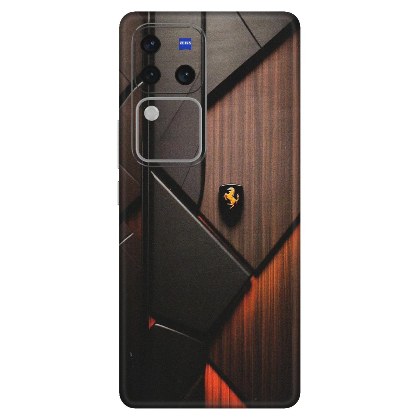VIVO Z/V/X/T/U/S Series Phone Skins (All Models) - Lambo Beauty Wood Pattern Sober - Matte Finish (M-51) Vivo V30 Pro (5G)