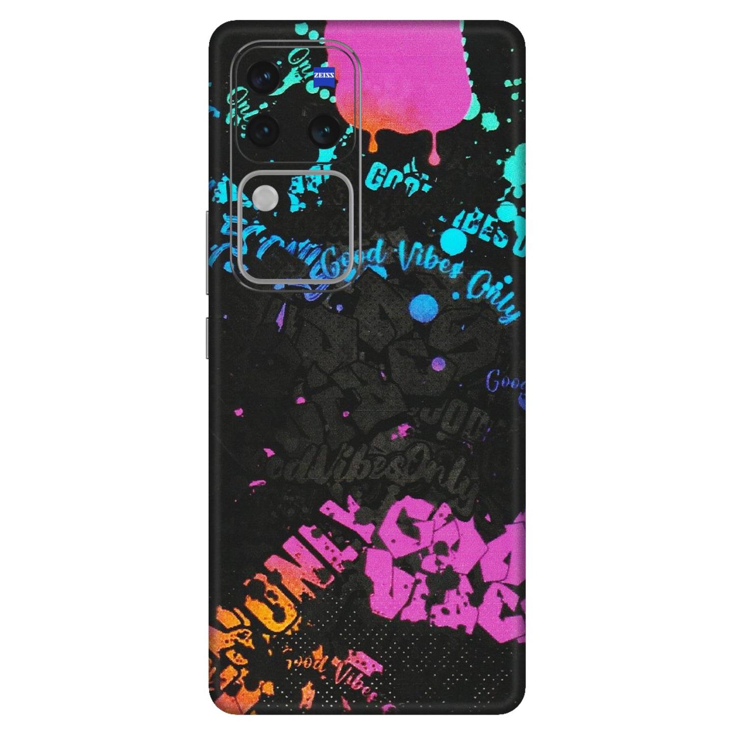 VIVO Z/V/X/T/U/S Series Phone Skins (All Models) - Majestic Black Vibes - Matte Finish (M-62) Vivo V30 Pro (5G)