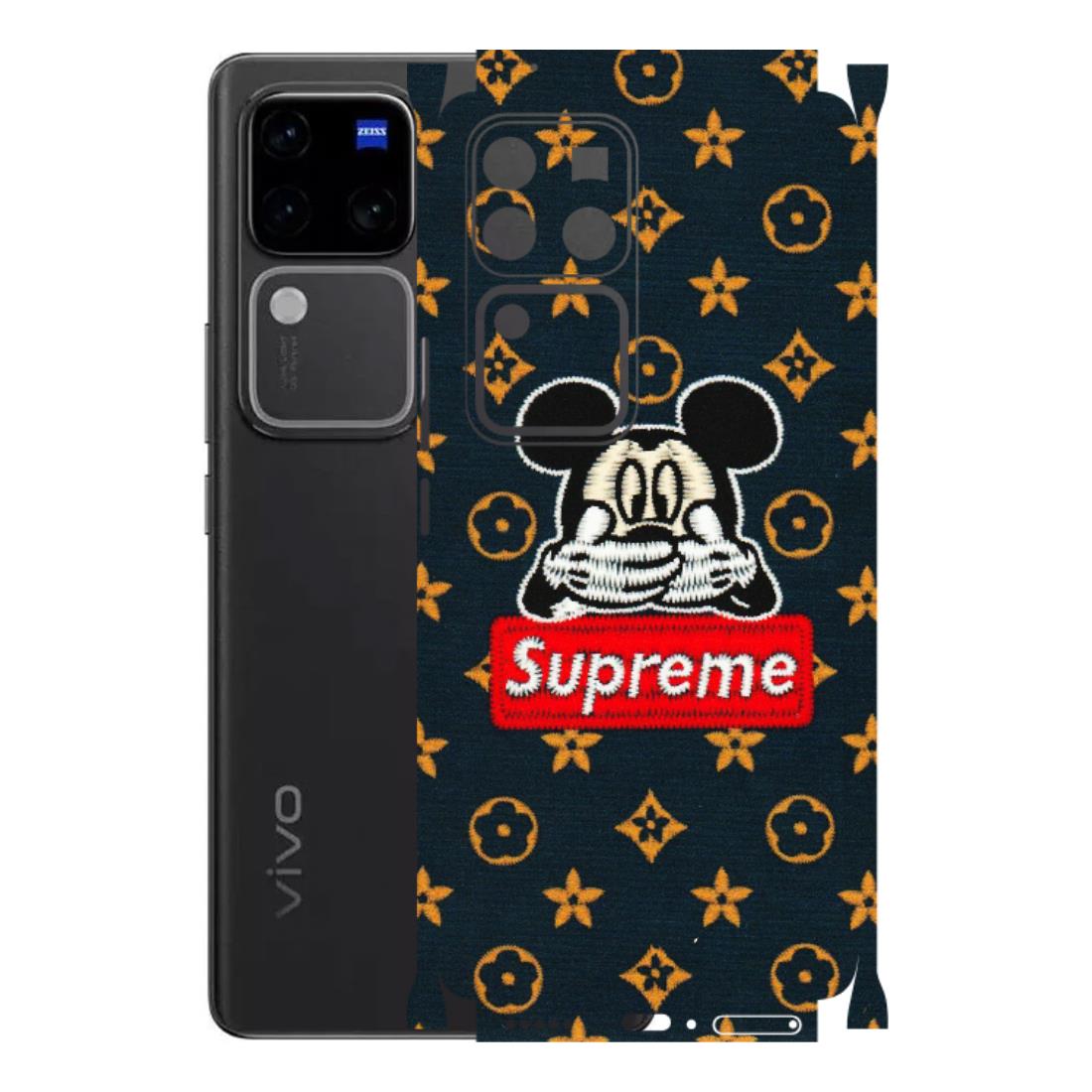 VIVO Z/V/X/T/U/S Series Phone Skins (All Models) - Mickey Supreme - Matte Finish (M-83) Vivo V30 Pro (5G)