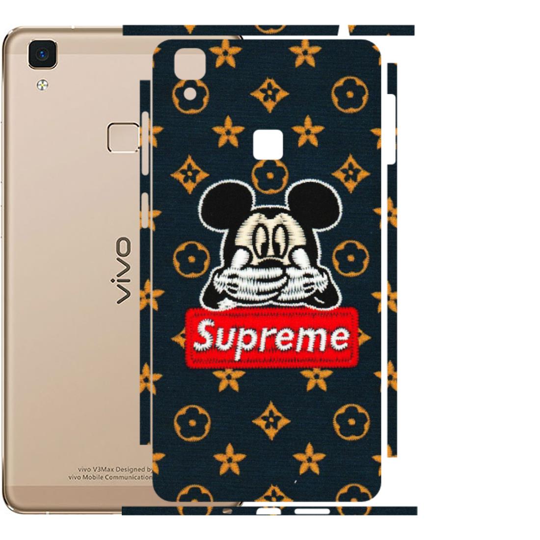 VIVO Z/V/X/T/U/S Series Phone Skins (All Models) - Mickey Supreme - Matte Finish (M-83) Vivo V3 Max