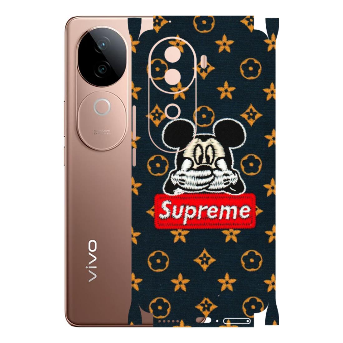 VIVO Z/V/X/T/U/S Series Phone Skins (All Models) - Mickey Supreme - Matte Finish (M-83) Vivo V40E (5G)