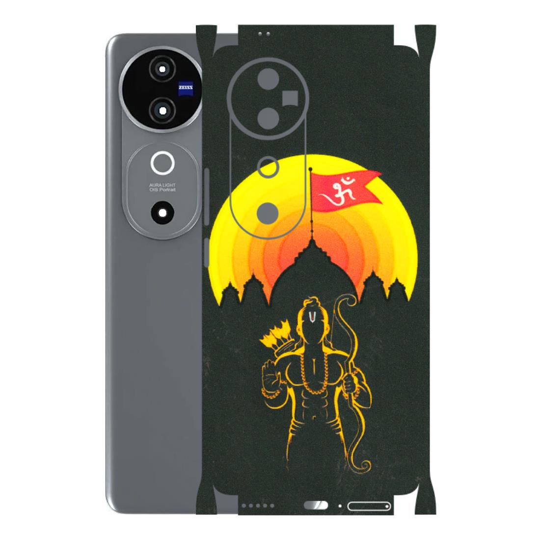 VIVO Z/V/X/T/U/S Series Phone Skins (All Models) - Lord Ram - 3D Embossed Finish (L-132) Vivo V40 5G