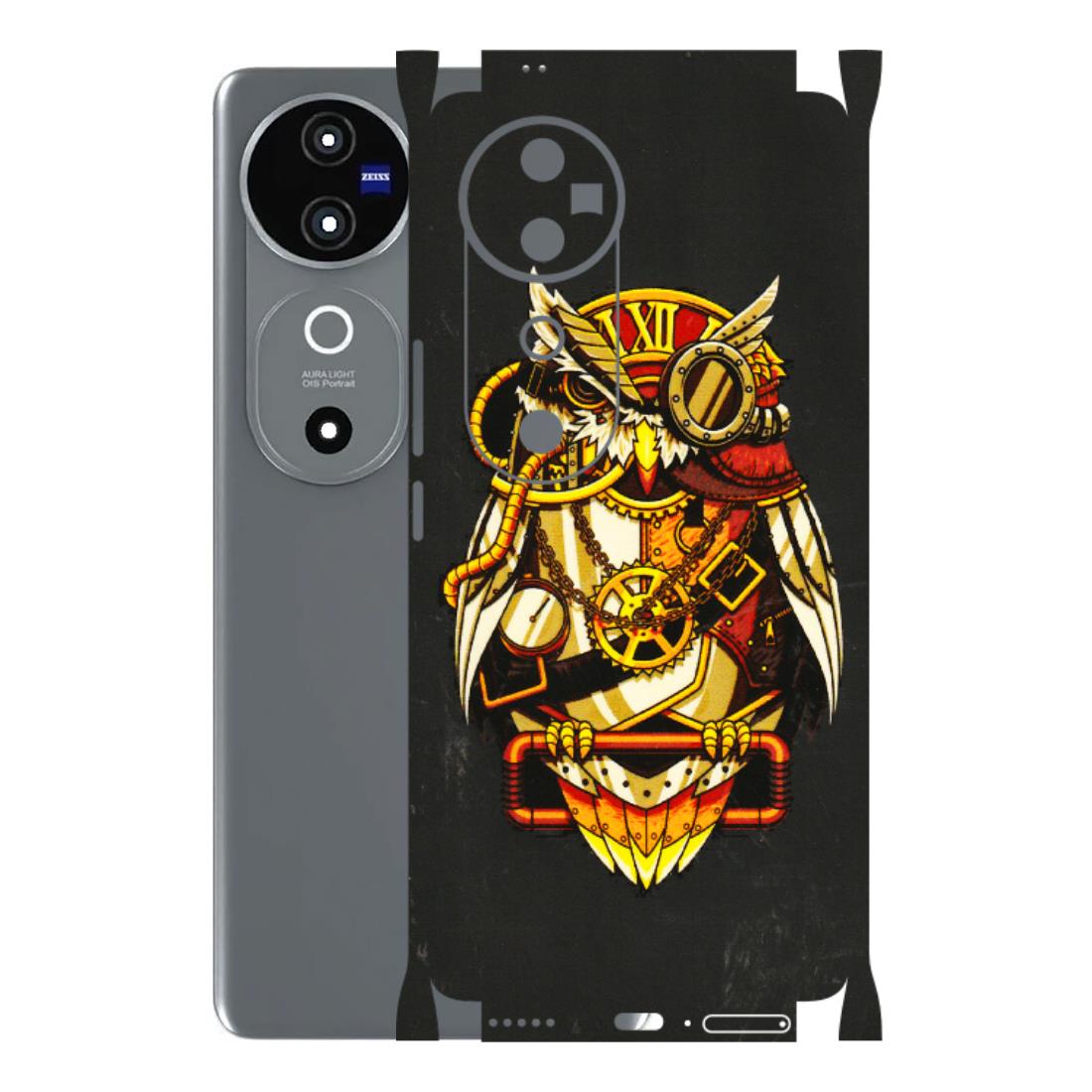 VIVO Z/V/X/T/U/S Series Phone Skins (All Models) - Classy Smart Owl - 3D Embossed Finish (L-144) Vivo V40 5G