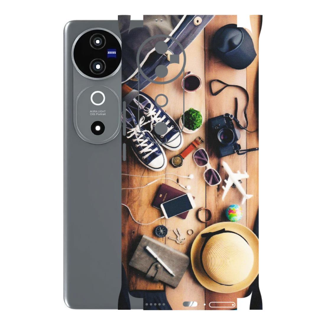 VIVO Z/V/X/T/U/S Series Phone Skins (All Models) - Travel Wanderlust - Matte Finish (M-133) Vivo V40 5G