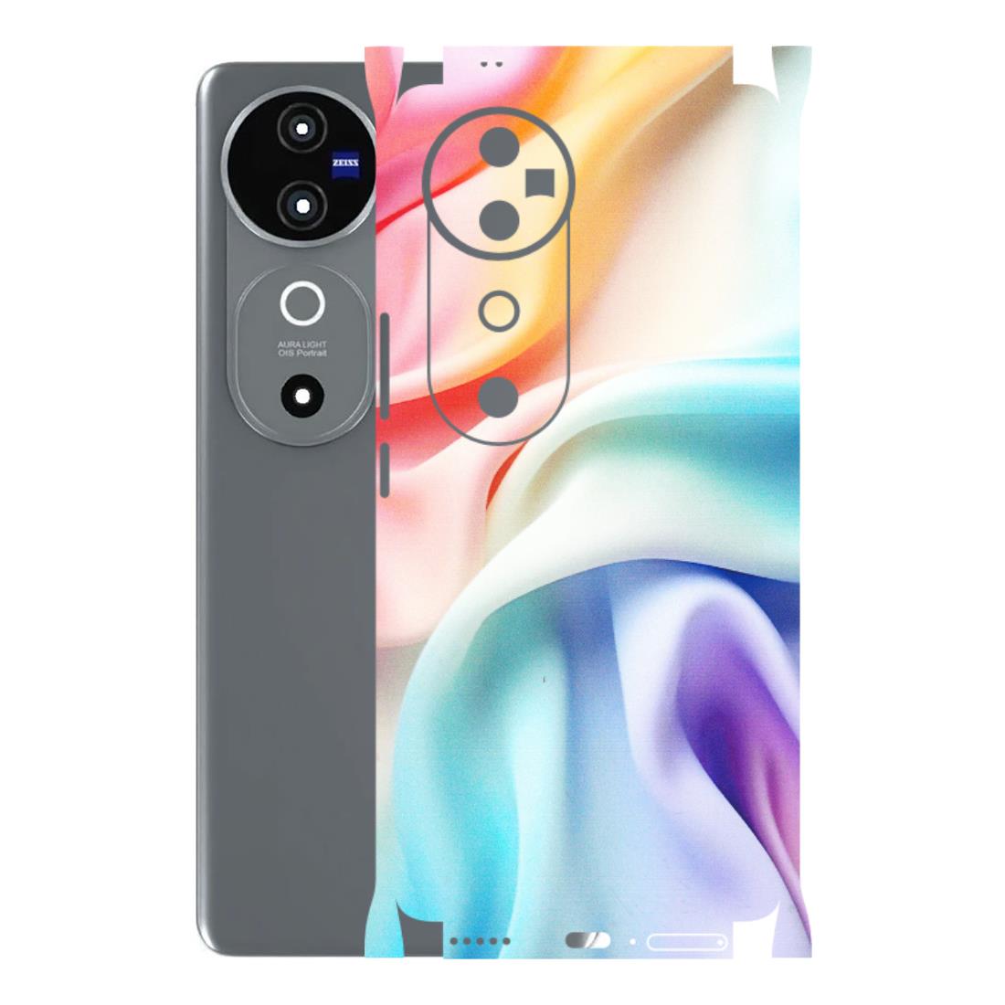 VIVO Z/V/X/T/U/S Series Phone Skins (All Models) - Colourful Silk Cloth - Matte Finish (M-165) Vivo V40 5G
