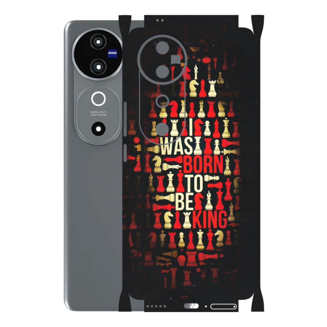 VIVO Z/V/X/T/U/S Series Phone Skins (All Models) - Born To Be King - Matte Finish (M-73) Vivo V40 5G