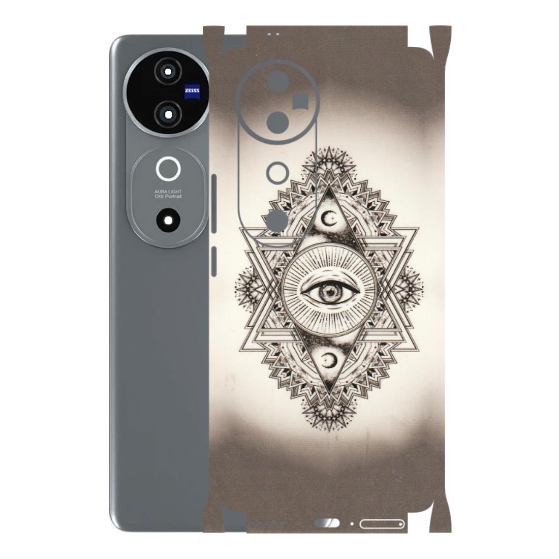 VIVO Z/V/X/T/U/S Series Phone Skins (All Models) - Illuminati Great Eye - Transparent Finish (T-14) Vivo V40 5G