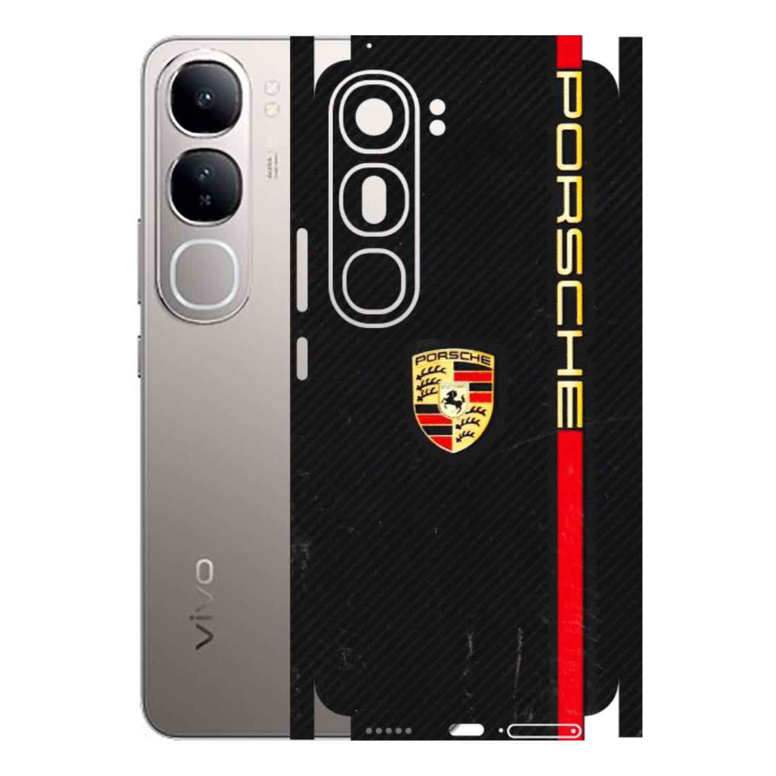 VIVO Z/V/X/T/U/S Series Phone Skins (All Models) - Premium Porsche - 3D Embossed Finish (L-225) Vivo V40 Lite