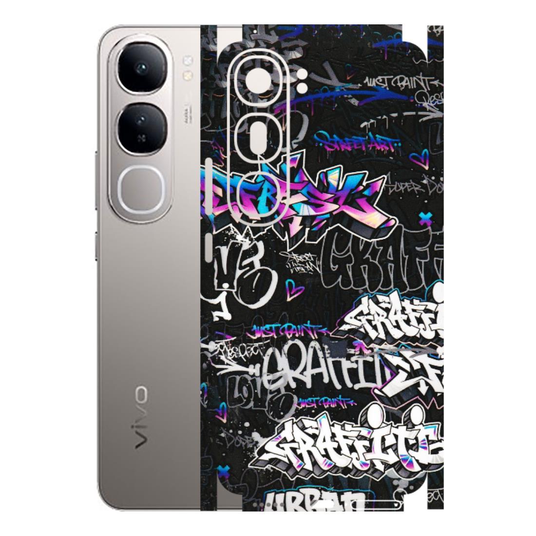 VIVO Z/V/X/T/U/S Series Phone Skins (All Models) - Graffiti Killer - 3D Embossed Finish (L-274) Vivo V40 Lite