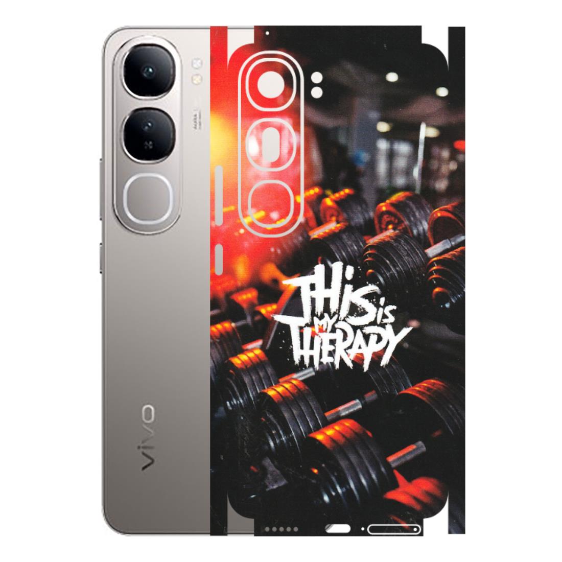 VIVO Z/V/X/T/U/S Series Phone Skins (All Models) - GYM Lover Therapy - Matte Finish (M-160) Vivo V40 Lite