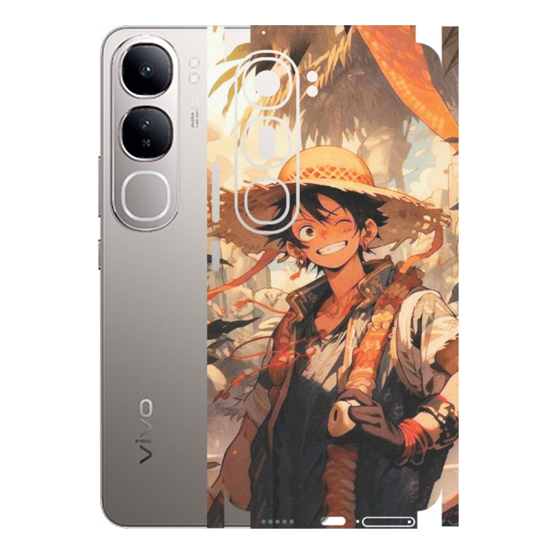 VIVO Z/V/X/T/U/S Series Phone Skins (All Models) - Anime Character Smile - Matte Finish (M-33) Vivo V40 Lite