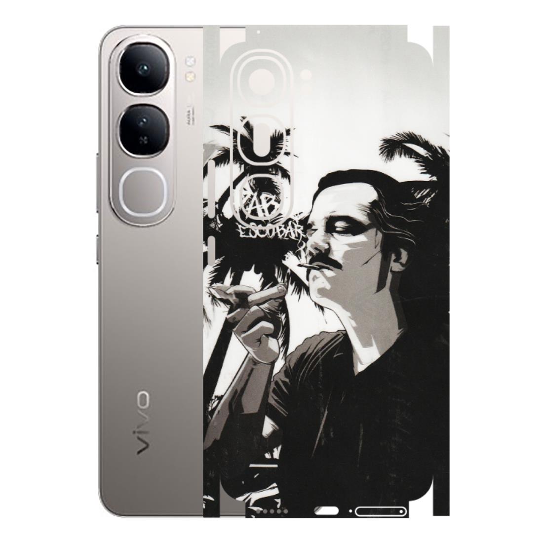 VIVO Z/V/X/T/U/S Series Phone Skins (All Models) - Pab Escobar - Transparent Finish (T-05) Vivo V40 Lite