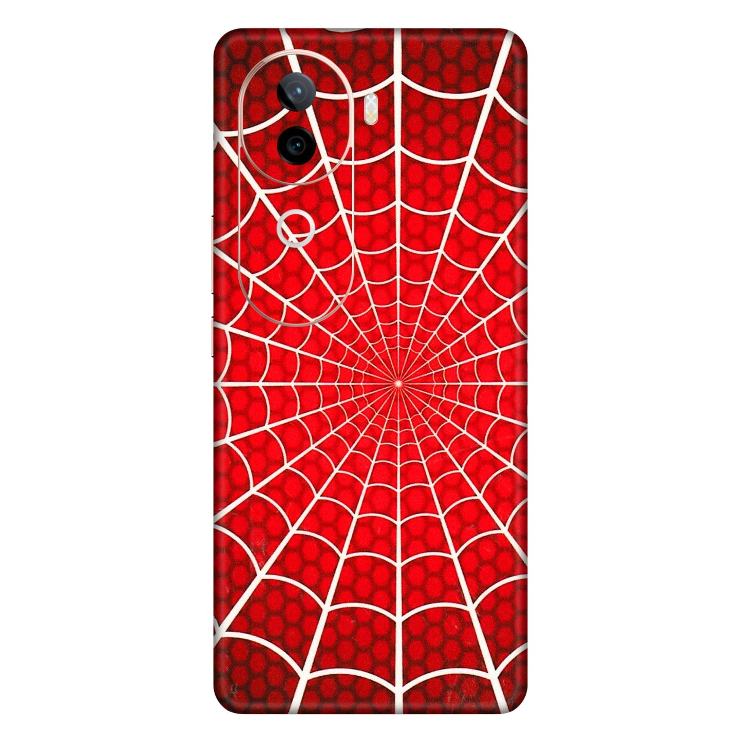 VIVO Z/V/X/T/U/S Series Phone Skins (All Models) - Classic Spidey Web - 3D Embossed Finish (L-115) Vivo V40E (5G)