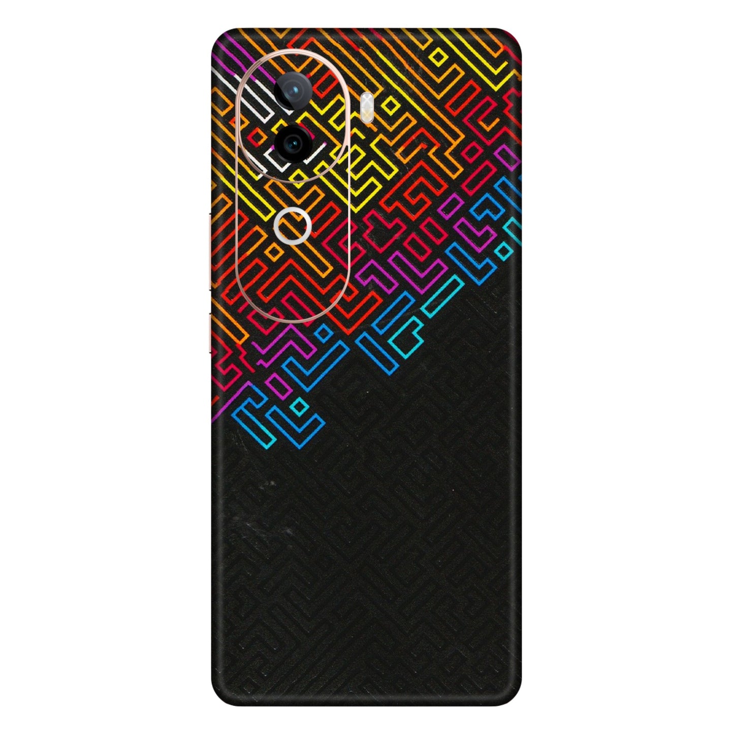 VIVO Z/V/X/T/U/S Series Phone Skins (All Models) - Dotme Pattern Art - 3D Embossed Finish (L-121) Vivo V40E (5G)
