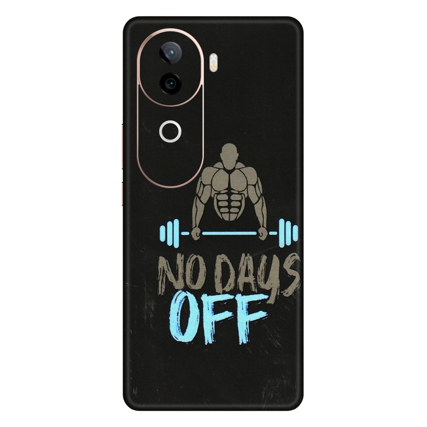 VIVO Z/V/X/T/U/S Series Phone Skins (All Models) - Gym Lover - 3D Embossed Finish (L-127) Vivo V40E (5G)