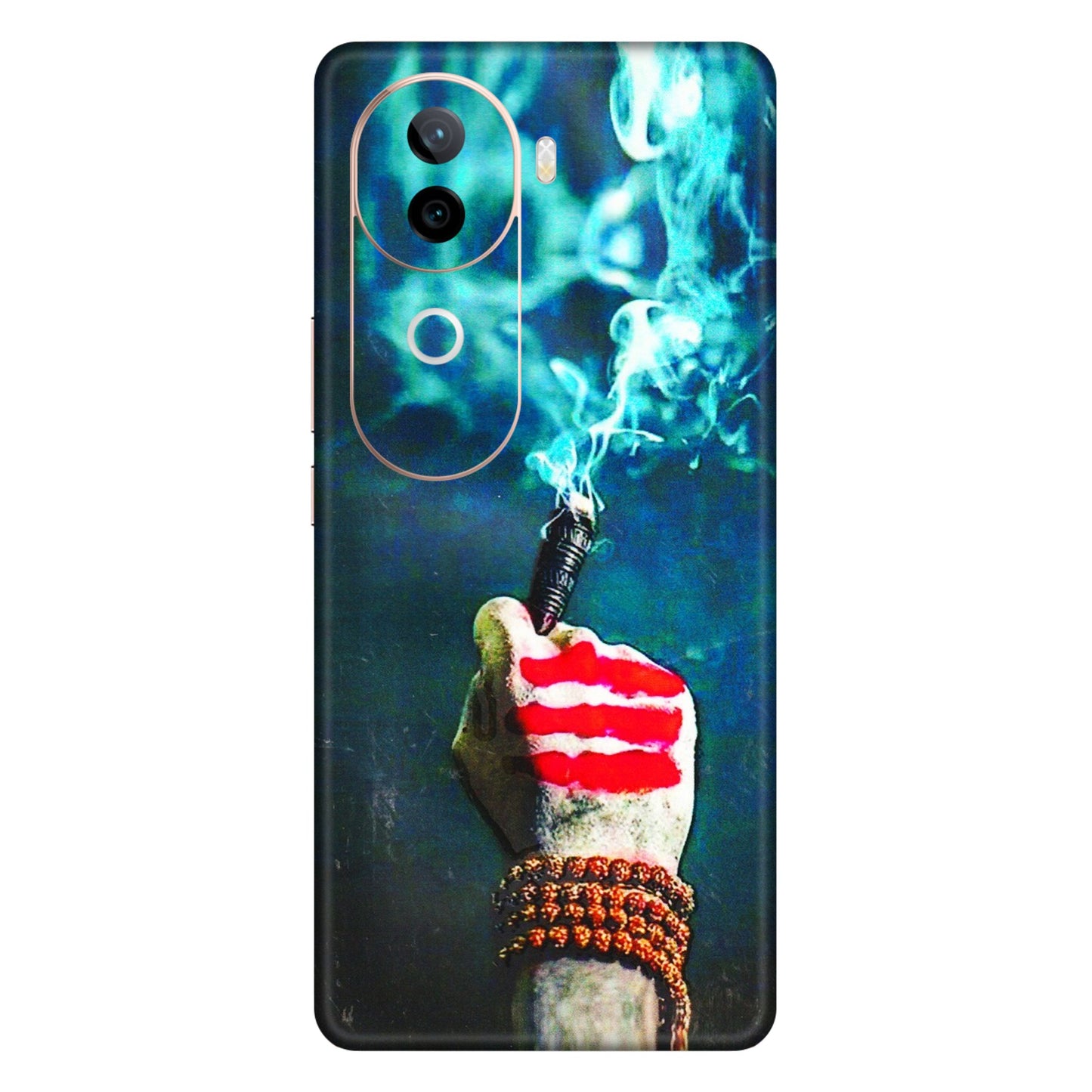 VIVO Z/V/X/T/U/S Series Phone Skins (All Models) - Mahadev Bhakt - 3D Embossed Finish (L-146) Vivo V40E (5G)