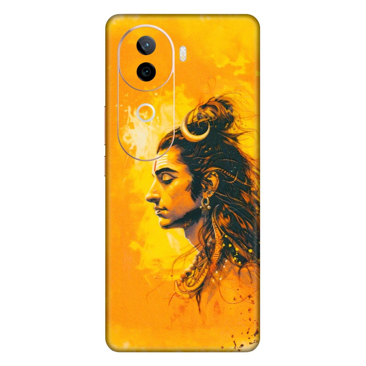 VIVO Z/V/X/T/U/S Series Phone Skins (All Models) - Shiv Shakti - 3D Embossed Finish (L-14) Vivo V40E (5G)