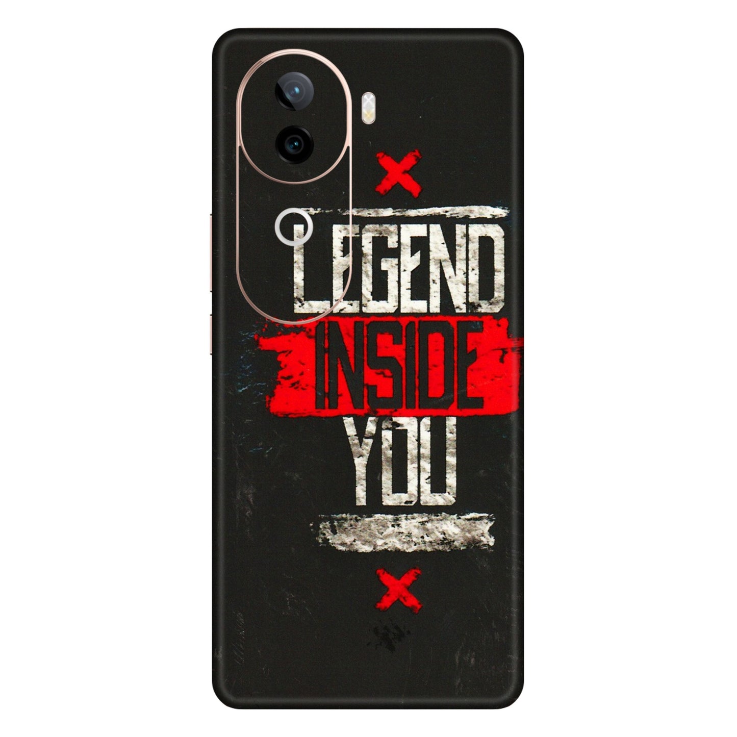 VIVO Z/V/X/T/U/S Series Phone Skins (All Models) - Legend Inside You - 3D Embossed Finish (L-186) Vivo V40E (5G)