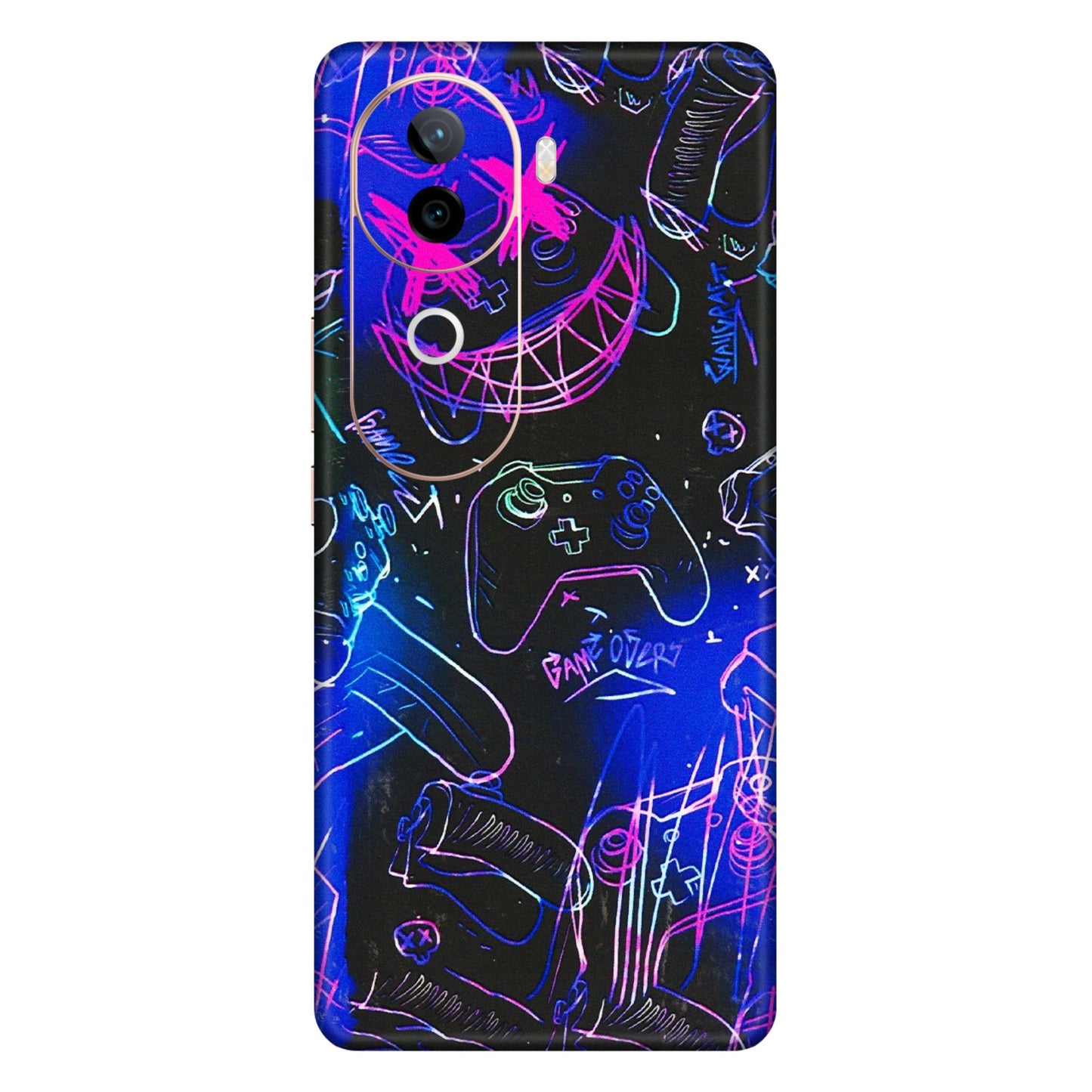 VIVO Z/V/X/T/U/S Series Phone Skins (All Models) - Gamers Paradise - 3D Embossed Finish (L-258) Vivo V40E (5G)
