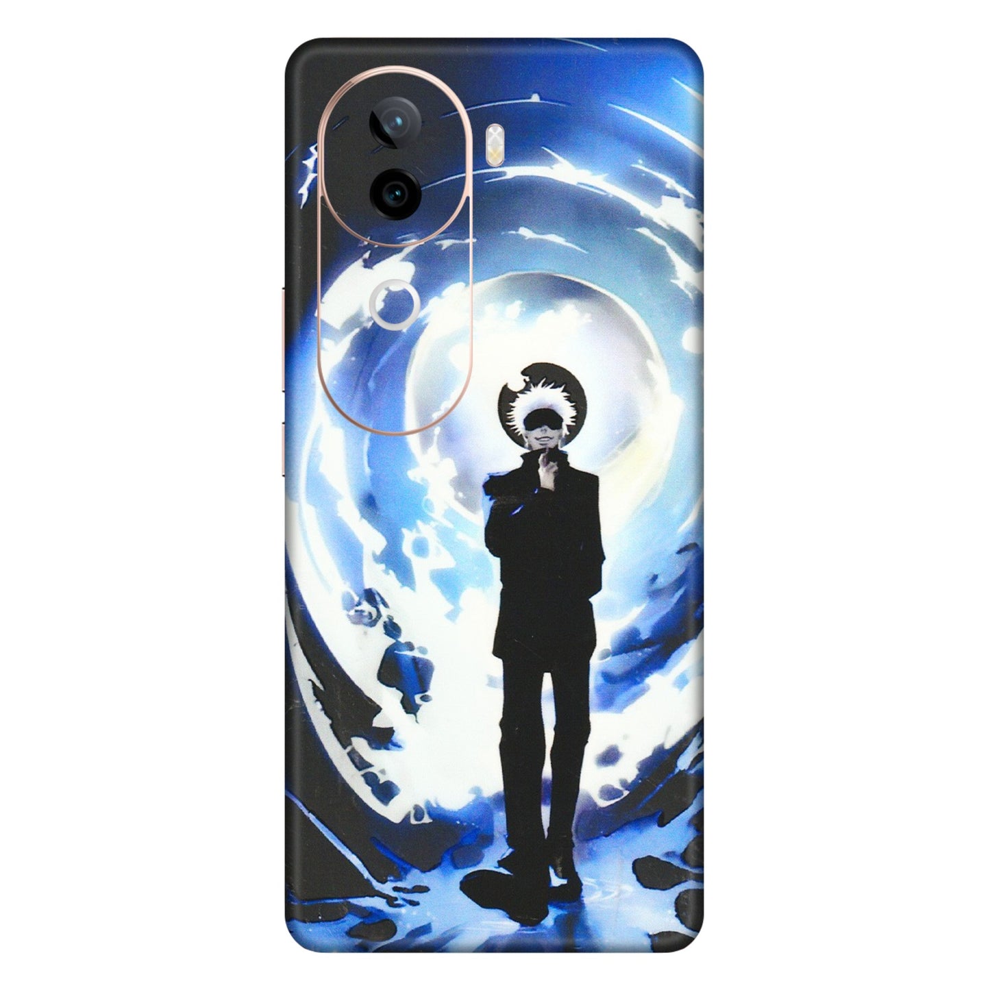 VIVO Z/V/X/T/U/S Series Phone Skins (All Models) - Jujustu Kaisen Anime Manga - 3D Embossed Finish (L-317) Vivo V40E (5G)