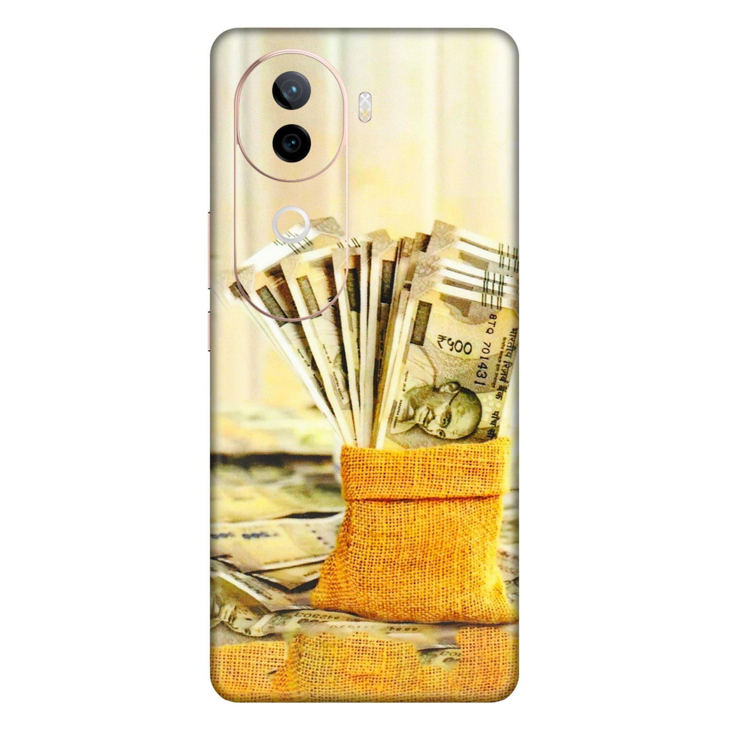 VIVO Z/V/X/T/U/S Series Phone Skins (All Models) - Show Me The Money - 3D Embossed Finish (L-52) Vivo V40E (5G)