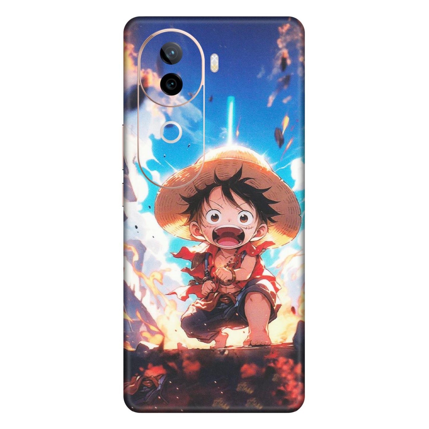 VIVO Z/V/X/T/U/S Series Phone Skins (All Models) - Toon One Piece Cute Character - Matte Finish (M-35) Vivo V40E (5G)