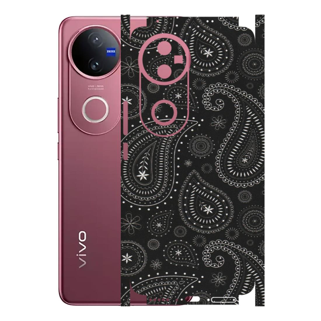 VIVO Z/V/X/T/U/S Series Phone Skins (All Models) - Black Sober Kerry - Matte Finish (M-37) Vivo V50 5G